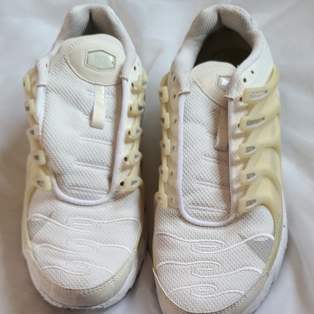 Nike Cream and White Sneakers